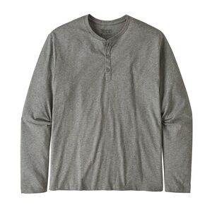 Patagonia - Long-Sleeved Organic Cotton Lightweight Henley Pullover - XL